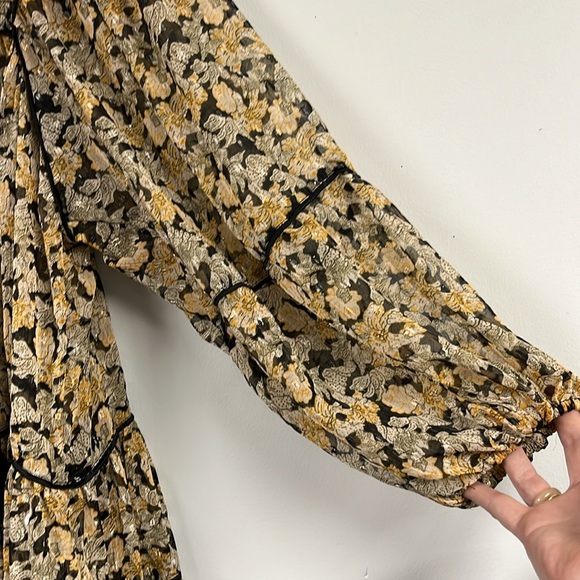 Free People Chiffon Mini Dress - Picture 4 of 8